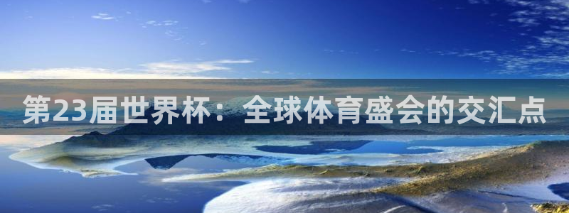 2026世界杯对阵图：第23届世界杯：全球体育盛会的交汇点