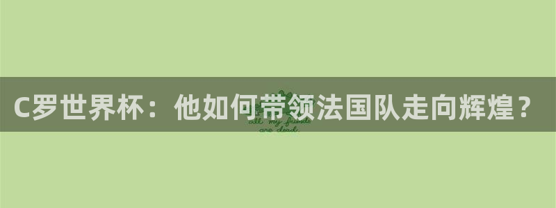 英足总杯直播：C罗世界杯：他如何带领法国队走向辉煌？